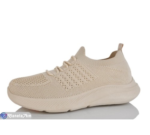 Кросівки жіночі на весну/осінь (8 пар р.36-41) бежевий  "LORETA"