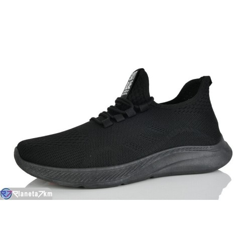 Кросівки чоловічі на весну/осінь (8 пар р.41-45) чорний  "LORETA"