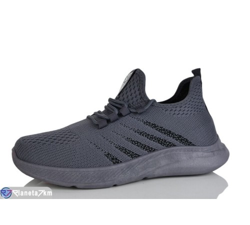 Кросівки чоловічі на весну/осінь (8 пар р.41-45) сірий  "LORETA"