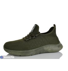 Кросівки чоловічі на весну/осінь (8 пар р.41-45) зелений  "LORETA"