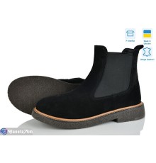 Черевики жіночі на весну/осінь (6 пар р.37-40) чорний  "Linda"