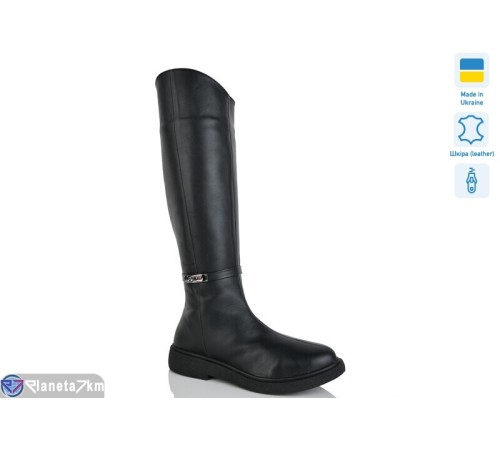 Чоботи жіночі на зиму (6 пар р.37-41) чорний  "LIKA"