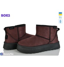 Уггі жіночі на зиму (6 пар р.36-41) коричневий  "Roks"