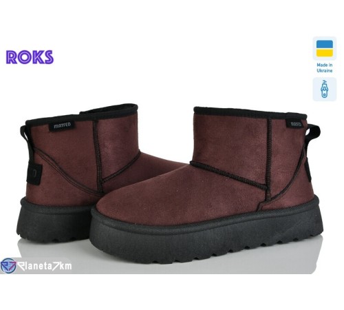 Уггі жіночі на зиму (6 пар р.36-41) коричневий  "Roks"