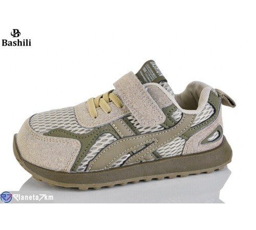 Дитячі кросівки на весну/осінь (8 пар р.27-32) коричневий  "Башили"