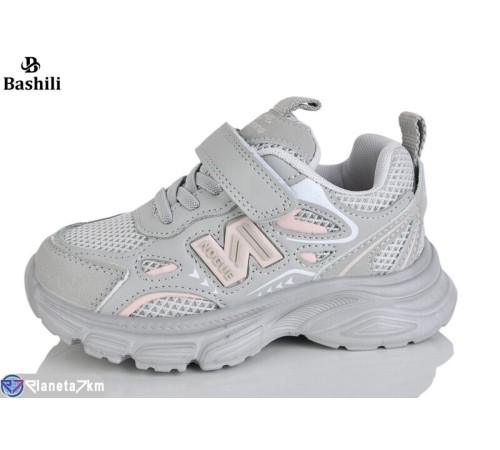 Дитячі кросівки на весну/осінь (8 пар р.27-32) сірий  "Башили"