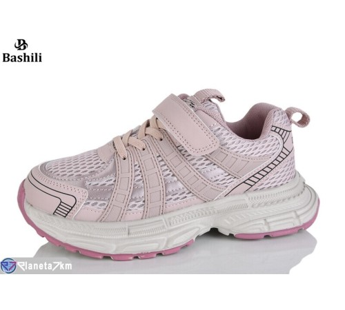 Дитячі кросівки на весну/осінь (8 пар р.32-37) рожевий  "Башили"