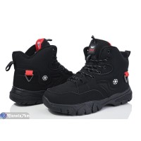 Черевики чоловічі на зиму (8 пар р.41-46) чорний  "Mirella"