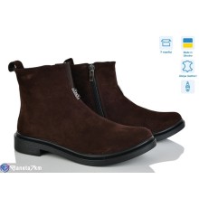 Черевики жіночі на весну/осінь (6 пар р.37-40) коричневий  "Linda"