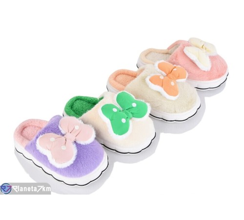 Тапки жіночі на зиму (6 пар р.36-41) мікс  "Lexi"