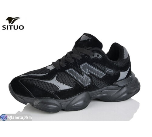 Кросівки жіночі на весну/осінь (8 пар р.36-41) чорний  "Situo"