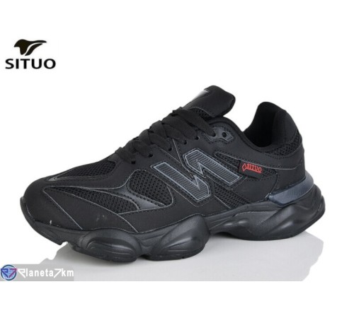 Кросівки жіночі на весну/осінь (8 пар р.36-41) чорний  "Situo"