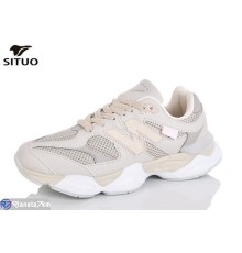 Кросівки жіночі на весну/осінь (8 пар р.36-41) бежевий  "Situo"