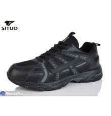 Кросівки чоловічі на весну/осінь (8 пар р.41-46) чорний  "Situo"