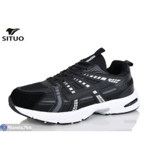 Кросівки чоловічі на весну/осінь (8 пар р.41-46) чорний  "Situo"