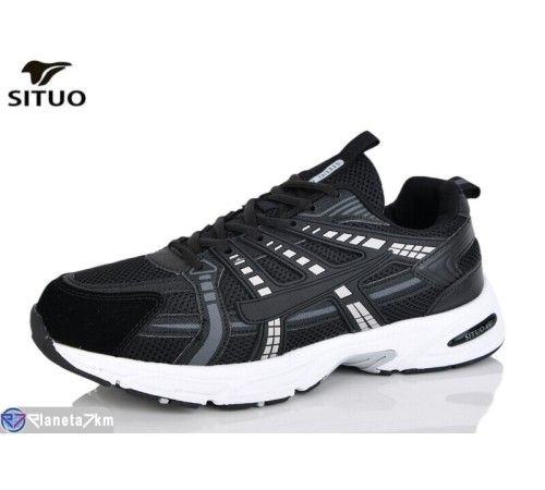 Кросівки чоловічі на весну/осінь (8 пар р.41-46) чорний  "Situo"