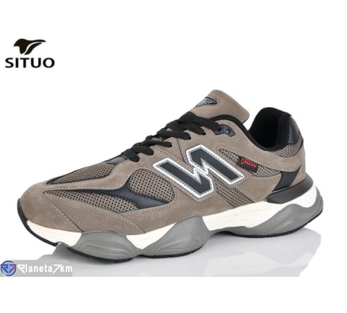 Кросівки чоловічі на весну/осінь (6 пар р.47-50) хакі  "Situo"