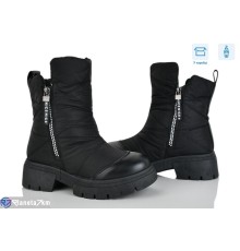 Черевики жіночі на зиму (8 пар р.36-41) чорний  "MURMUR"