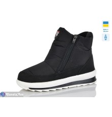 Черевики жіночі на зиму (8 пар р.36-41) чорний  "MURMUR"