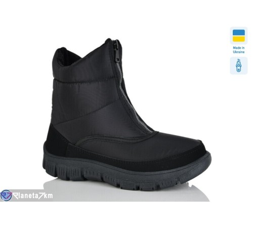 Черевики жіночі на зиму (8 пар р.36-41) чорний  "MURMUR"