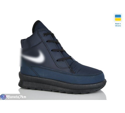 Черевики жіночі на зиму (8 пар р.36-41) синій  "MURMUR"