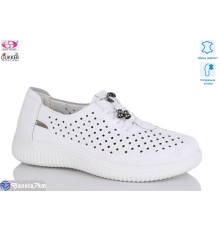 Туфлі жіночі на літо (8 пар р.36-41) білий  "Gukkcr"