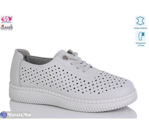 Туфлі жіночі на літо (8 пар р.36-41) сірий  "Gukkcr"