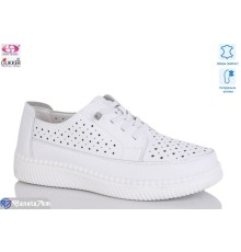 Туфлі жіночі на літо (8 пар р.36-41) білий  "Gukkcr"