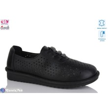 Туфлі жіночі на літо (8 пар р.36-41) чорний  "Gukkcr"