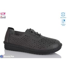 Туфлі жіночі на літо (8 пар р.36-41) сірий  "Gukkcr"