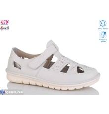 Туфлі жіночі на літо (8 пар р.36-41) бежевий  "Gukkcr"