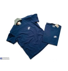 Футболка чоловіча на літо (5 шт. р.сетка S-2XL) синій  "Peton"