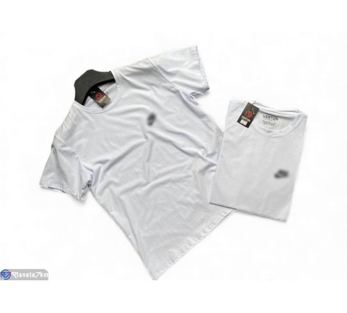 Футболка чоловіча на літо (5 шт. р.сетка S-2XL) білий  "Peton"