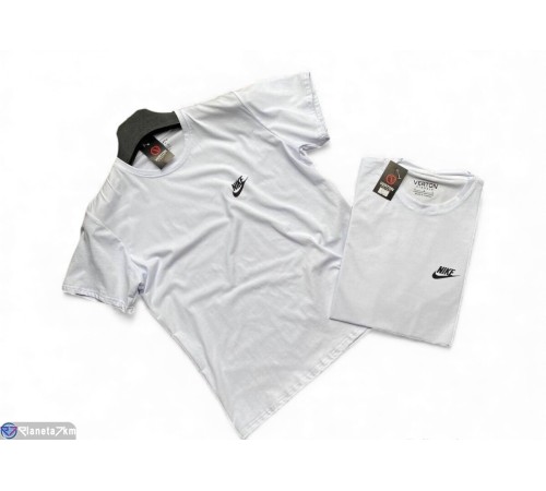 Футболка чоловіча на літо (5 шт. р.сетка S-2XL) білий  "Peton"