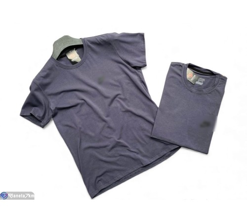 Футболка чоловіча на літо (5 шт. р.сетка S-2XL) сірий  "Peton"