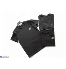 Футболка чоловіча на літо (5 шт. р.сетка 50-58) чорний  "Peton"