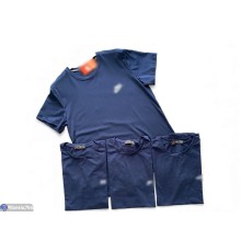 Футболка чоловіча на літо (5 шт. р.сетка 50-58) синій  "Peton"