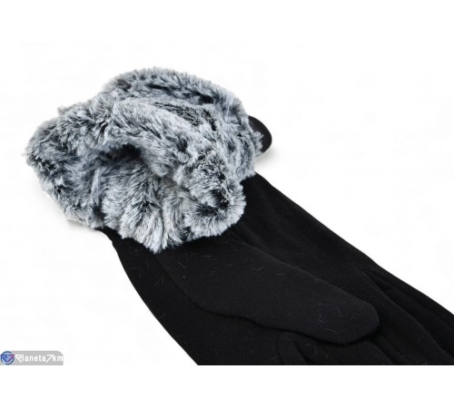 Чоловічі рукавички на зиму (10 шт. р.сетка 11-13) чорний  "RUBIBAS"