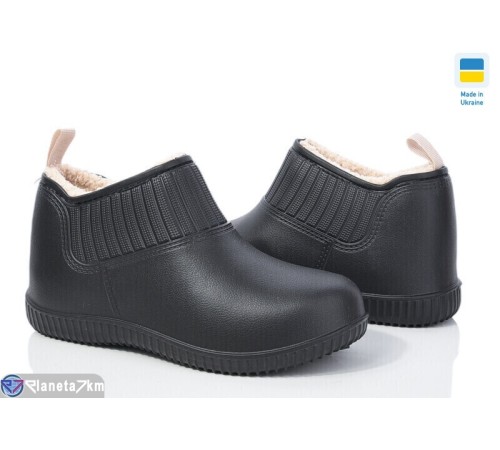 Калоші жіночі на весну/осінь (8 пар р.37-41) чорний  "LEO"