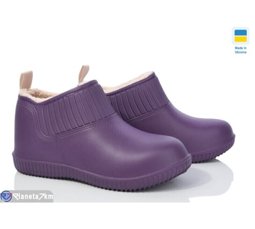 Калоші жіночі на весну/осінь (8 пар р.37-41) фіолетовий  "LEO"