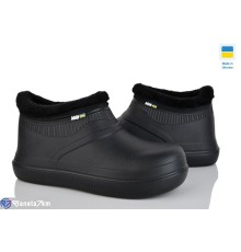 Калоші жіночі на весну/осінь (8 пар р.37-41) чорний  "LEO"