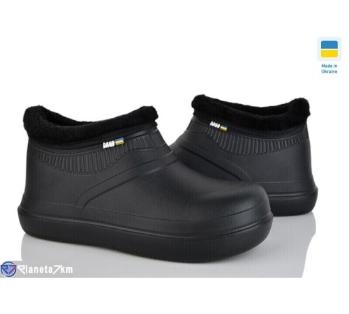 Калоші жіночі на весну/осінь (8 пар р.37-41) чорний  "LEO"