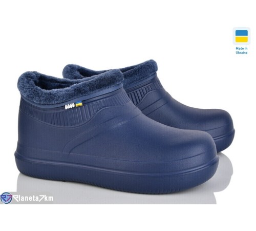 Калоші жіночі на весну/осінь (8 пар р.37-41) синій  "LEO"