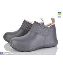 Калоші жіночі на весну/осінь (8 пар р.37-41) сірий  "LEO"