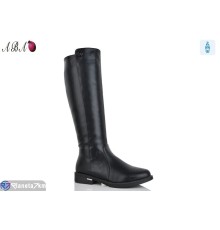 Чоботи жіночі на зиму (6 пар р.36-41) чорний  "Aba"