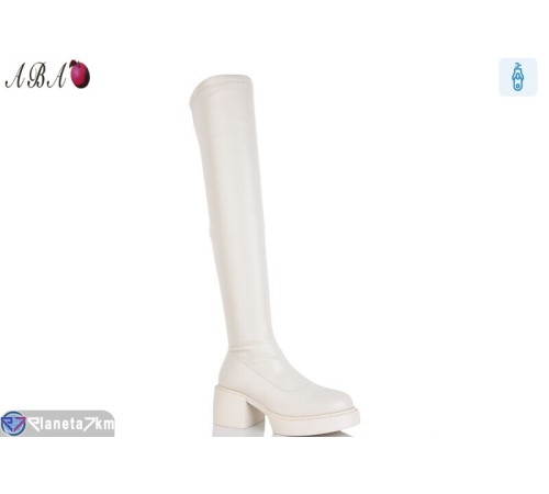 Ботфорти жіночі на зиму (6 пар р.36-40) бежевий  "Aba"