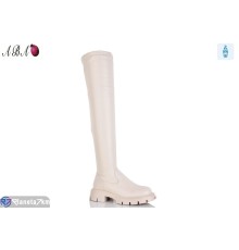 Ботфорти жіночі на зиму (6 пар р.36-40) бежевий  "Aba"