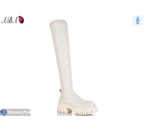 Ботфорти жіночі на зиму (6 пар р.36-40) бежевий  "Aba"