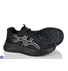 Кросівки жіночі на весну/осінь (8 пар р.36-41) чорний  "LOREDANA"