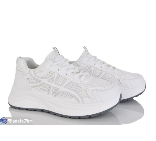 Кросівки жіночі на весну/осінь (8 пар р.36-41) білий  "LOREDANA"